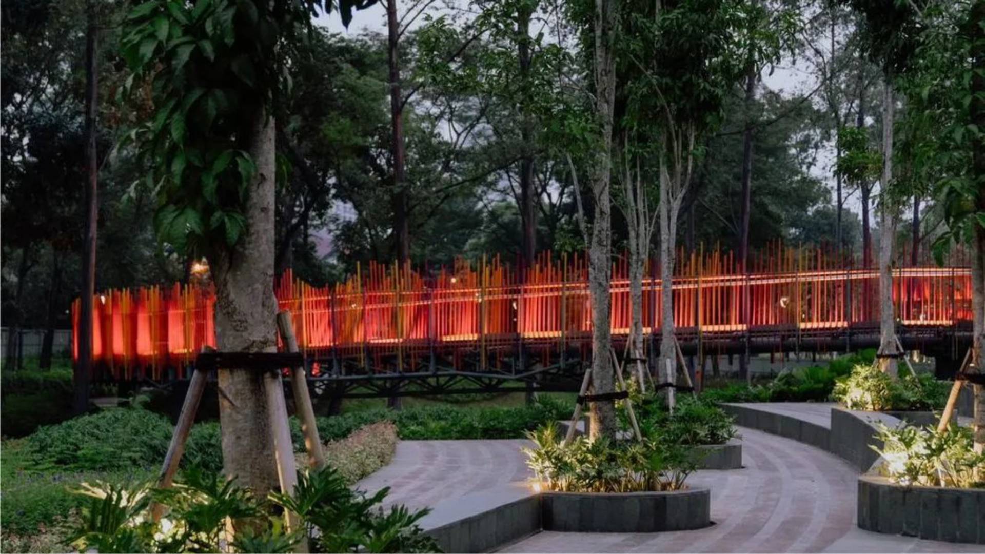 Philips Desainer Lampu Special Lighting Proyek Tebet Eco Park Jakarta