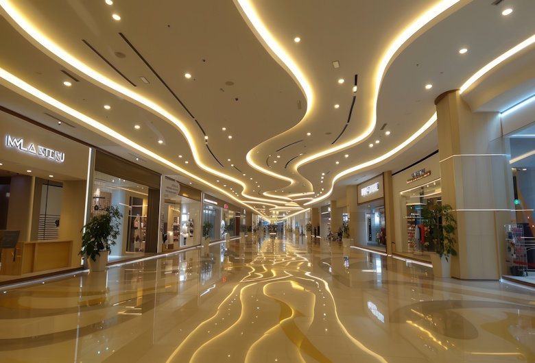Jasa Beautifikasi Lampu Mall dengan Sentuhan Arsitektur Modern