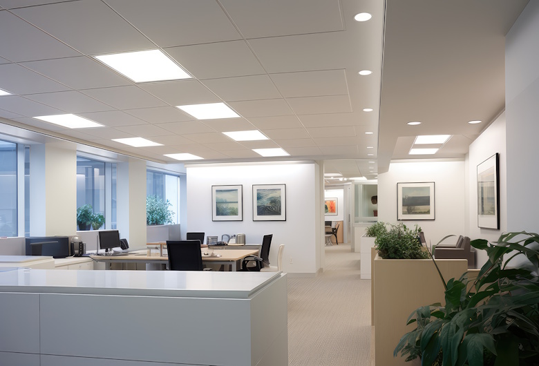 Bagaimana Downlight Interact Office Mendukung Efisiensi Pencahayaan Kantor?